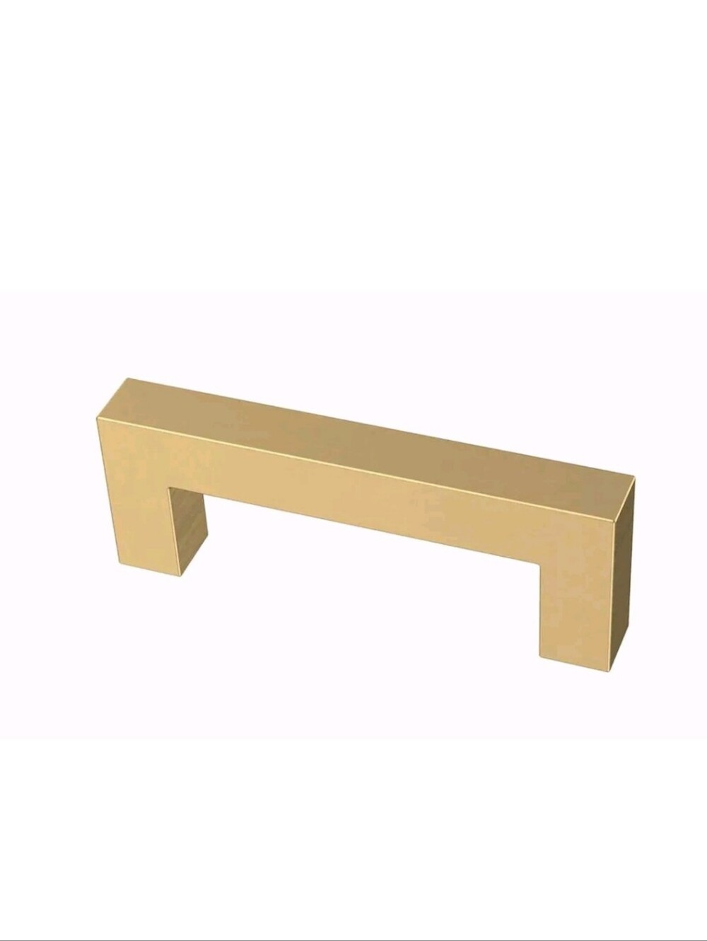 Liberty P41861C-117 Modern Square Bar Pull 3" Brushed Brass Cabinet Drawer Pull
